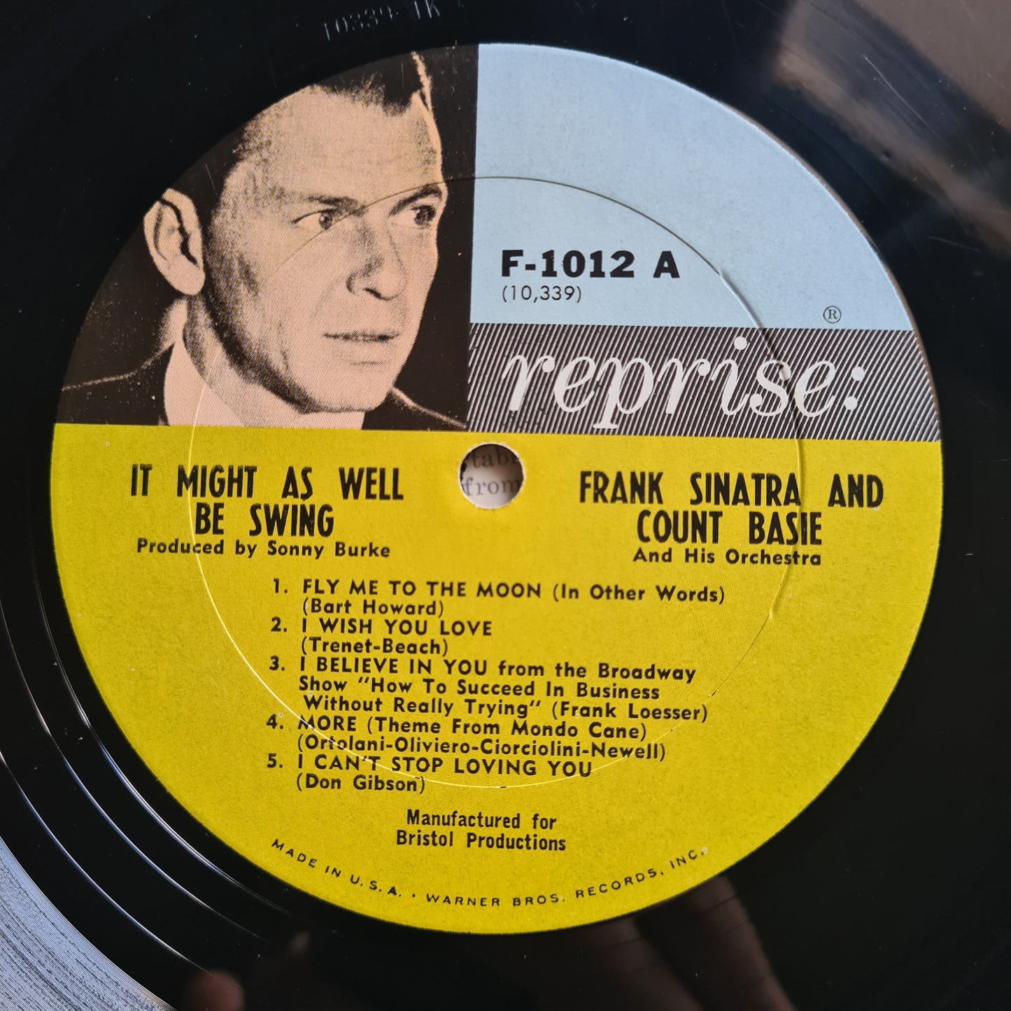 Frank Sinatra • Count Basie And His Orchestra* – It Might As Well Be Swing - 1964 - Vinyl Record LP