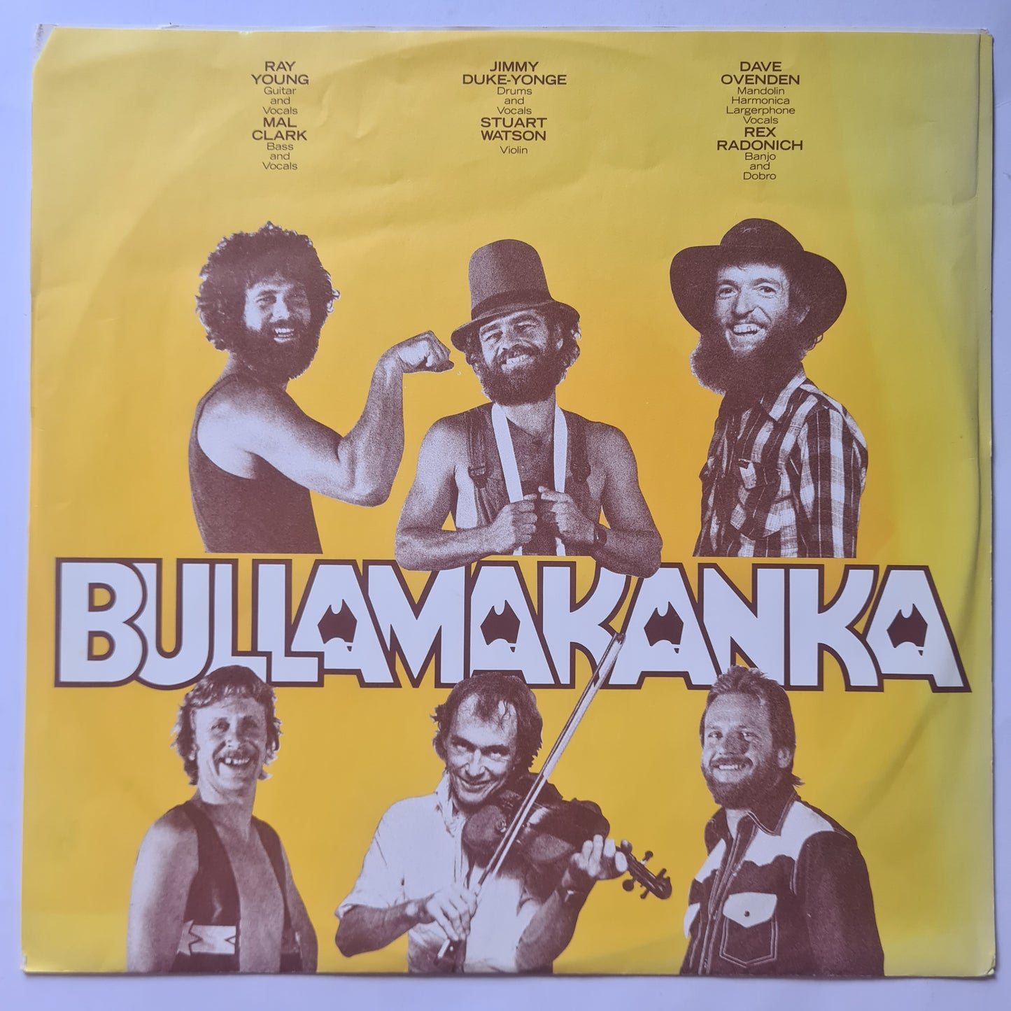 Bullamakanka – Bullamakanka - 1982 - Vinyl Record LP