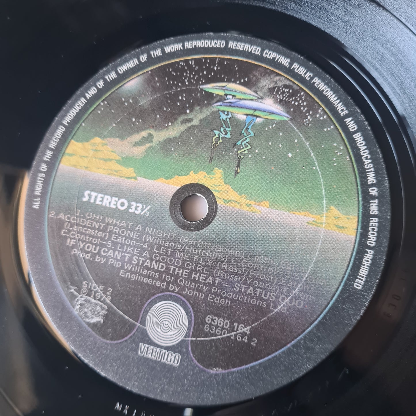 Status Quo – If You Can't Stand The Heat - 1978 (Gatefold) - Vinyl Record LP