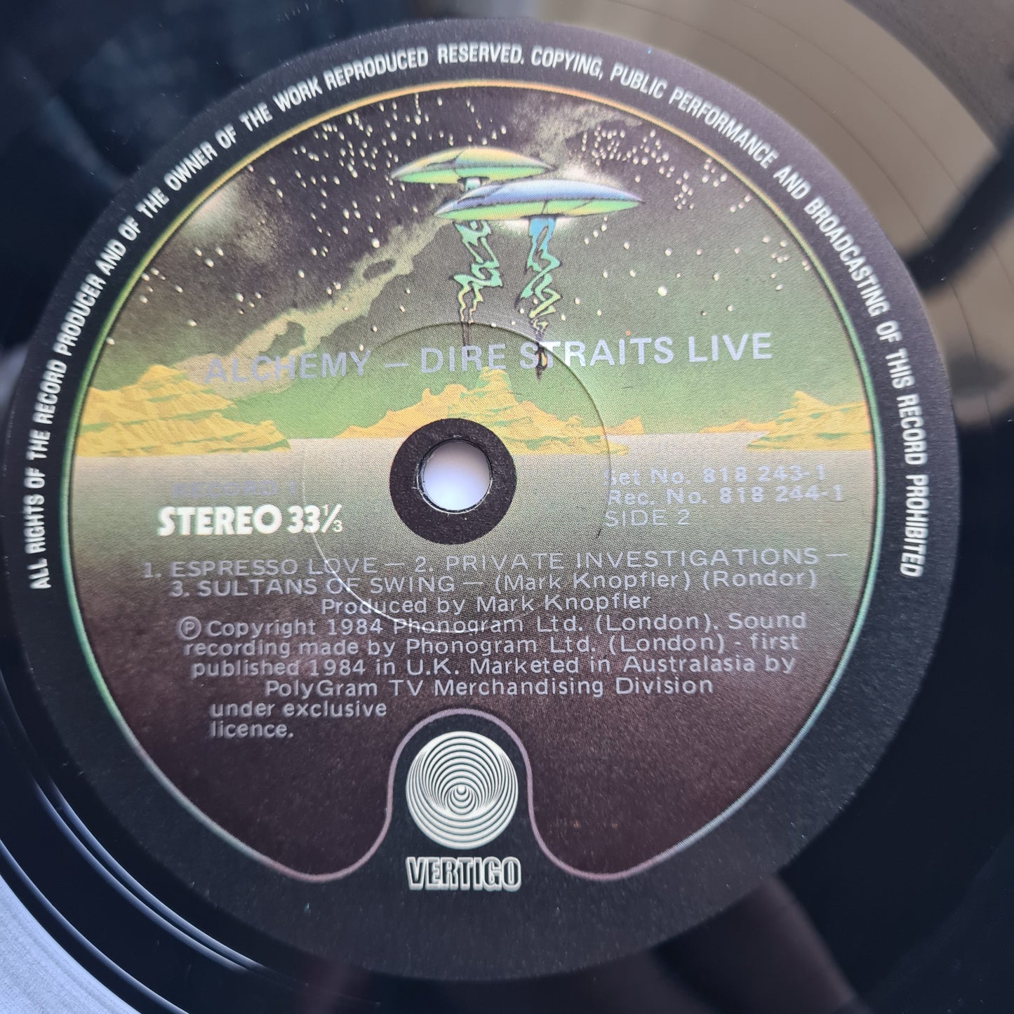 Dire Straits – Alchemy: Dire Straits Live - 1984 (Gatefold) - 2LP Vinyl Record