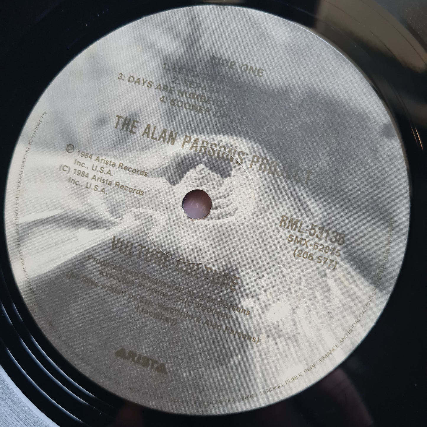 The Alan Parsons Project – Vulture Culture - 1985 - Vinyl Record LP (near mint)