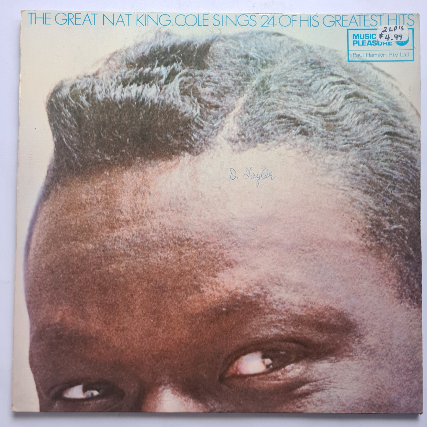 Nat King Cole – The Great Nat King Cole Sings 24 of His Greatest Hits - 1976 - Vinyl Record 2LP