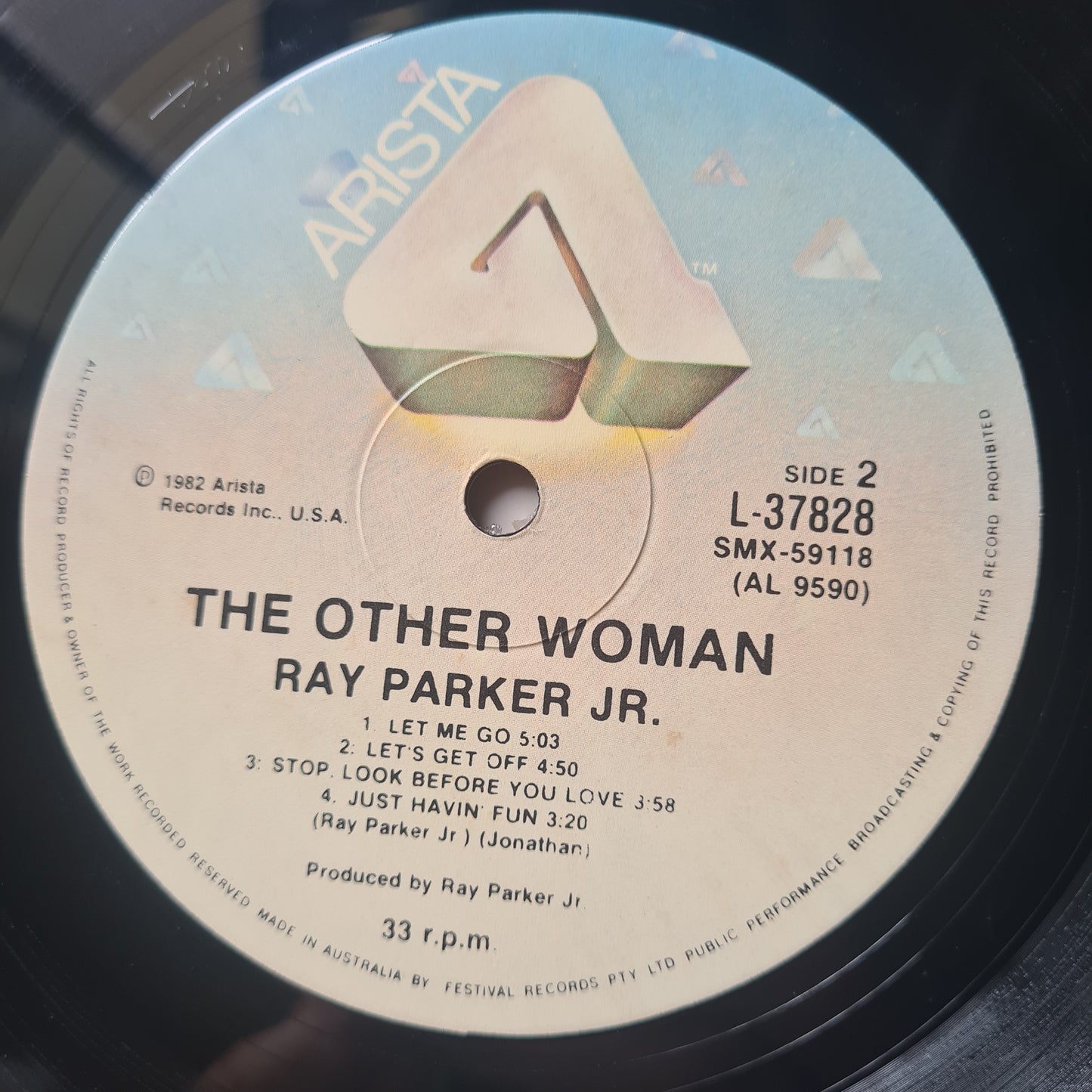 Ray Parker Jr. – The Other Woman - 1982 - Vinyl Record LP