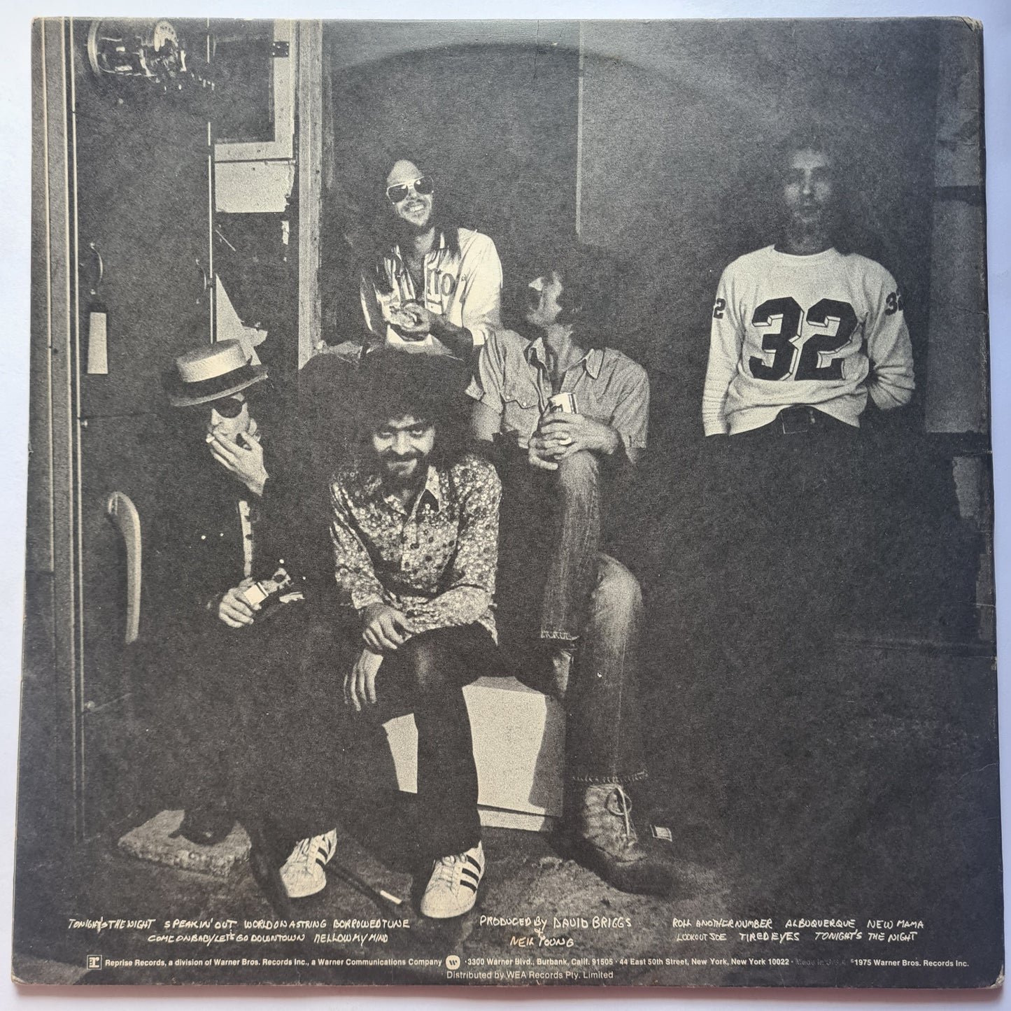 Neil Young – Tonight's The Night - 1975 (Gatefold) - Vinyl Record LP