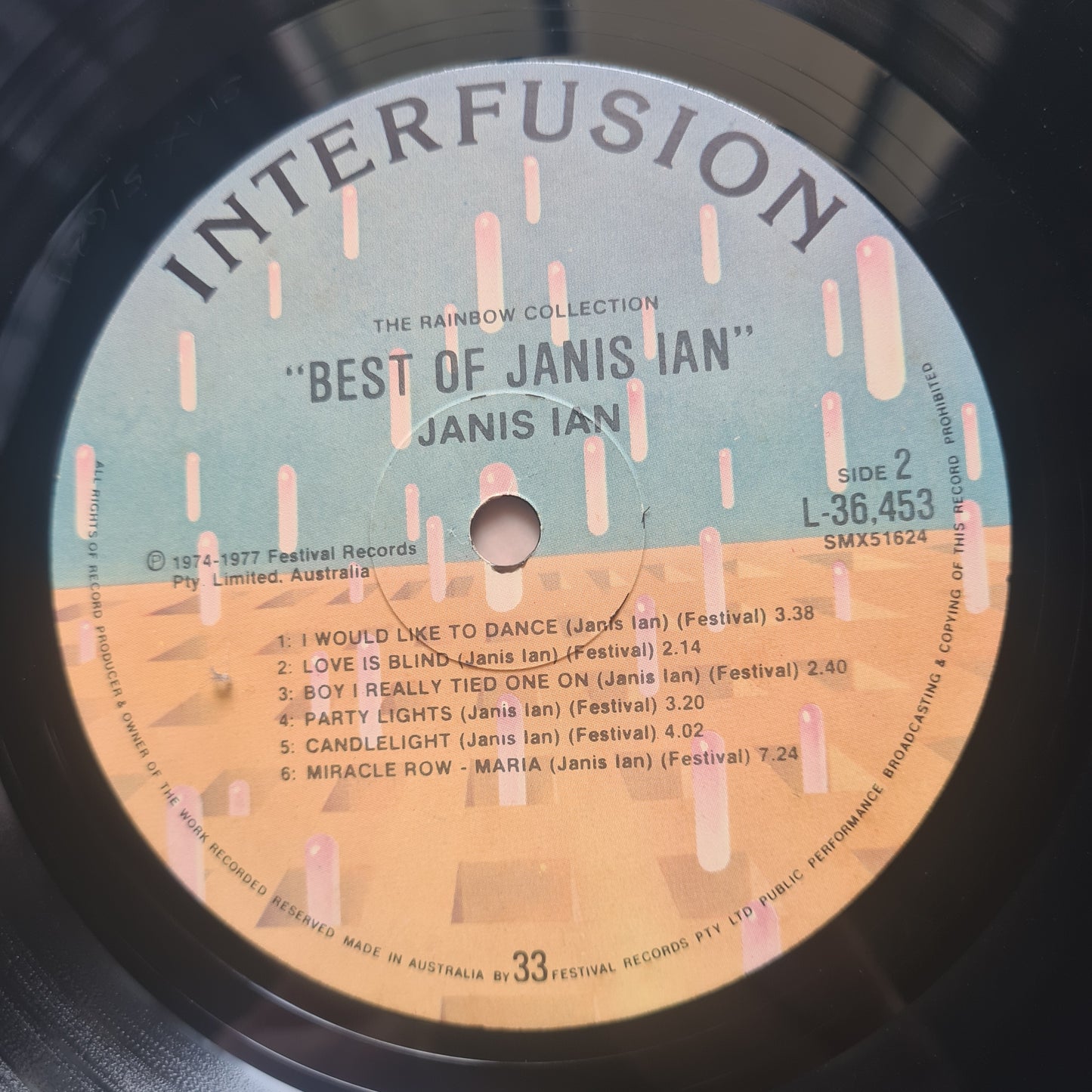 Janis Ian – Best Of Janis Ian - 1977 - Vinyl Record Lp