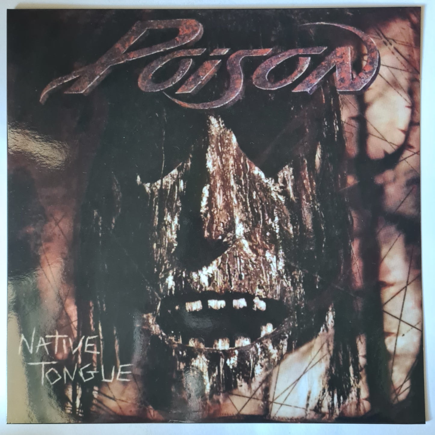 Poison – Native Tongue - 1993 (2023 Unofficial Pressing) - Transparent Green Vinyl Record LP
