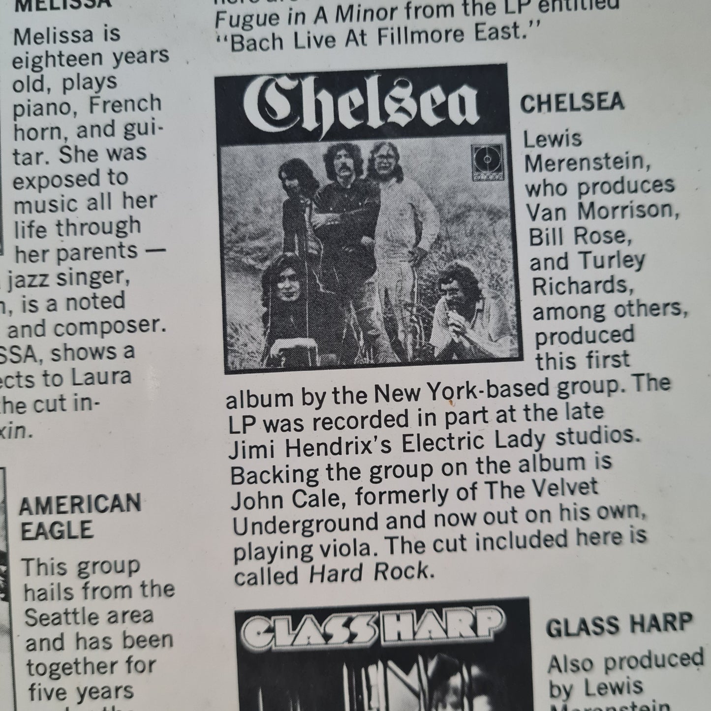 Various – The MCA Sound Conspiracy - 1971 - Vinyl Record LP (featuring: Chelsea w/ Peter Criss from KISS)