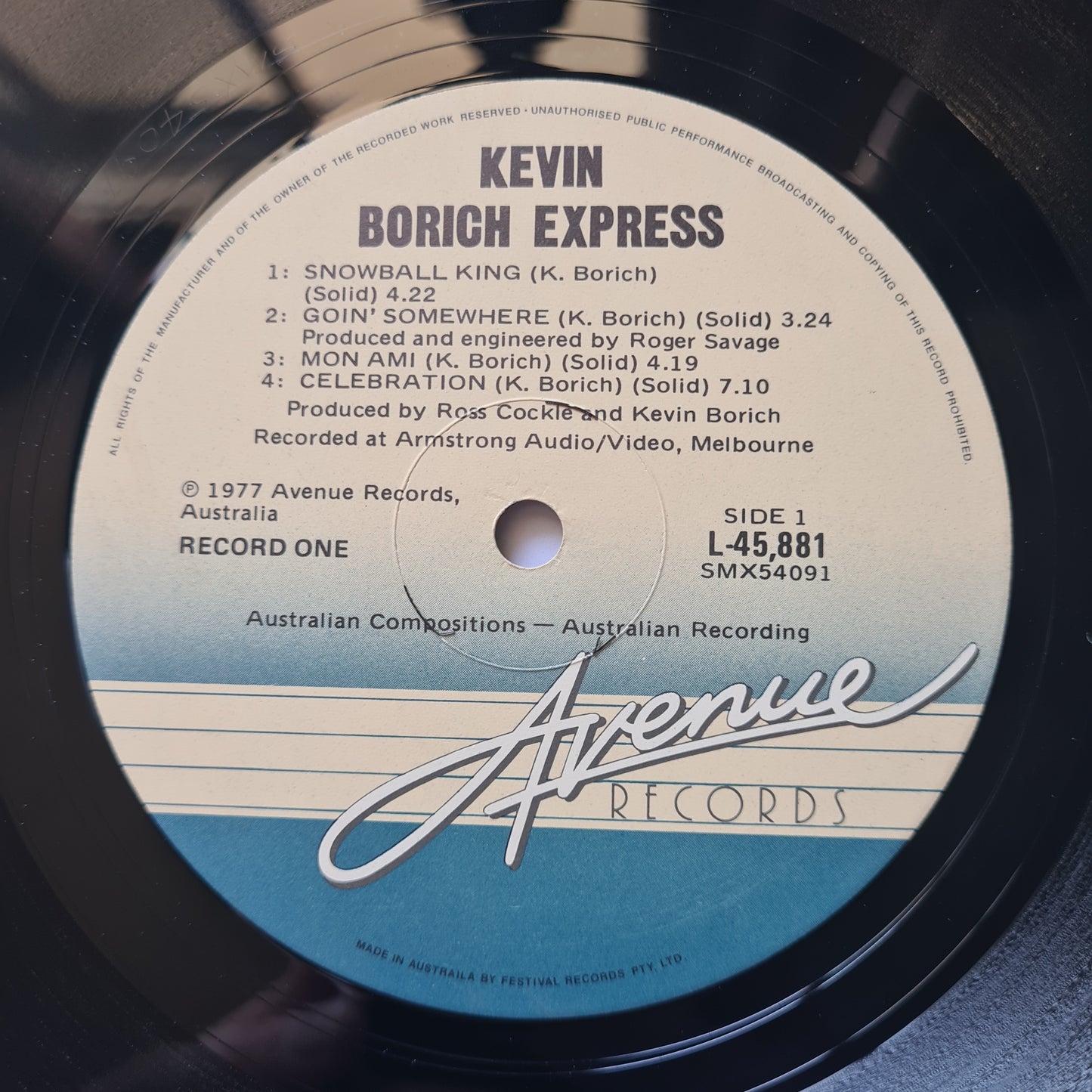 Kevin Borich Express – Kevin Borich Express - 1977 - Vinyl Record LP 2LP (near mint)