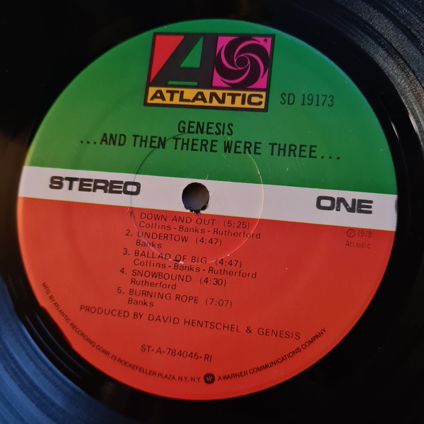 Genesis (Phil Collins) – ...And Then There Were Three... - 1978 (Gatefold) - Vinyl Record LP