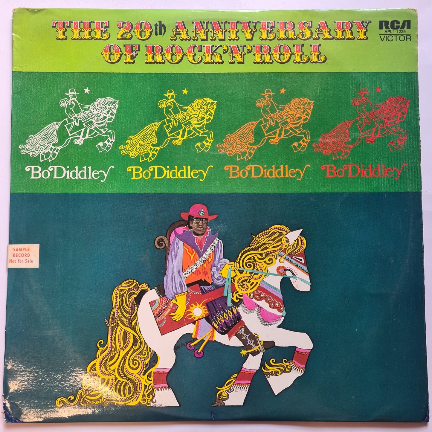 Bo Diddley – The 20th Anniversary Of Rock 'N' Roll - 1976 - Vinyl Record LP