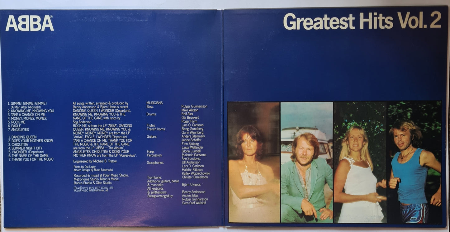 ABBA – Greatest Hits Vol.2 - 1979 (Gatefold) - Vinyl Record LP