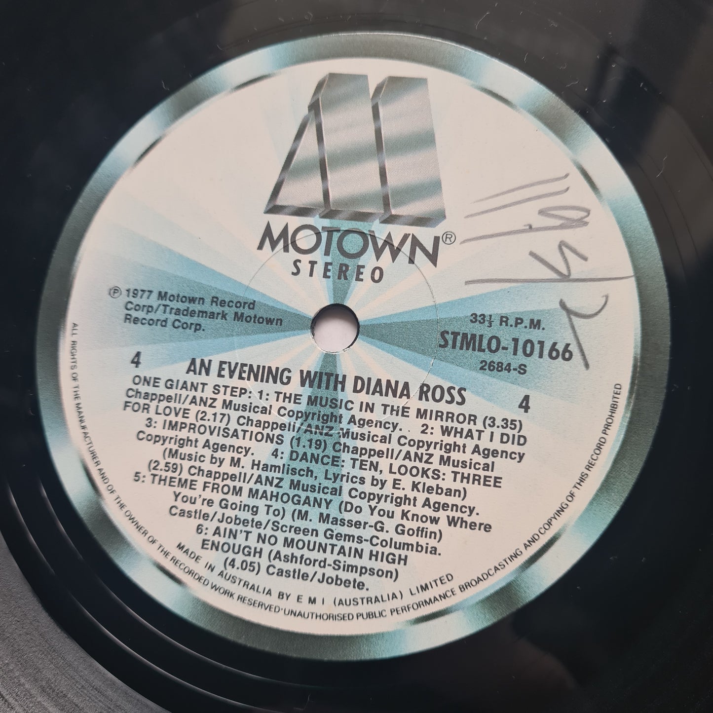 Diana Ross – An Evening With Diana Ross - 1977 - Vinyl Record 2LP (Motown)
