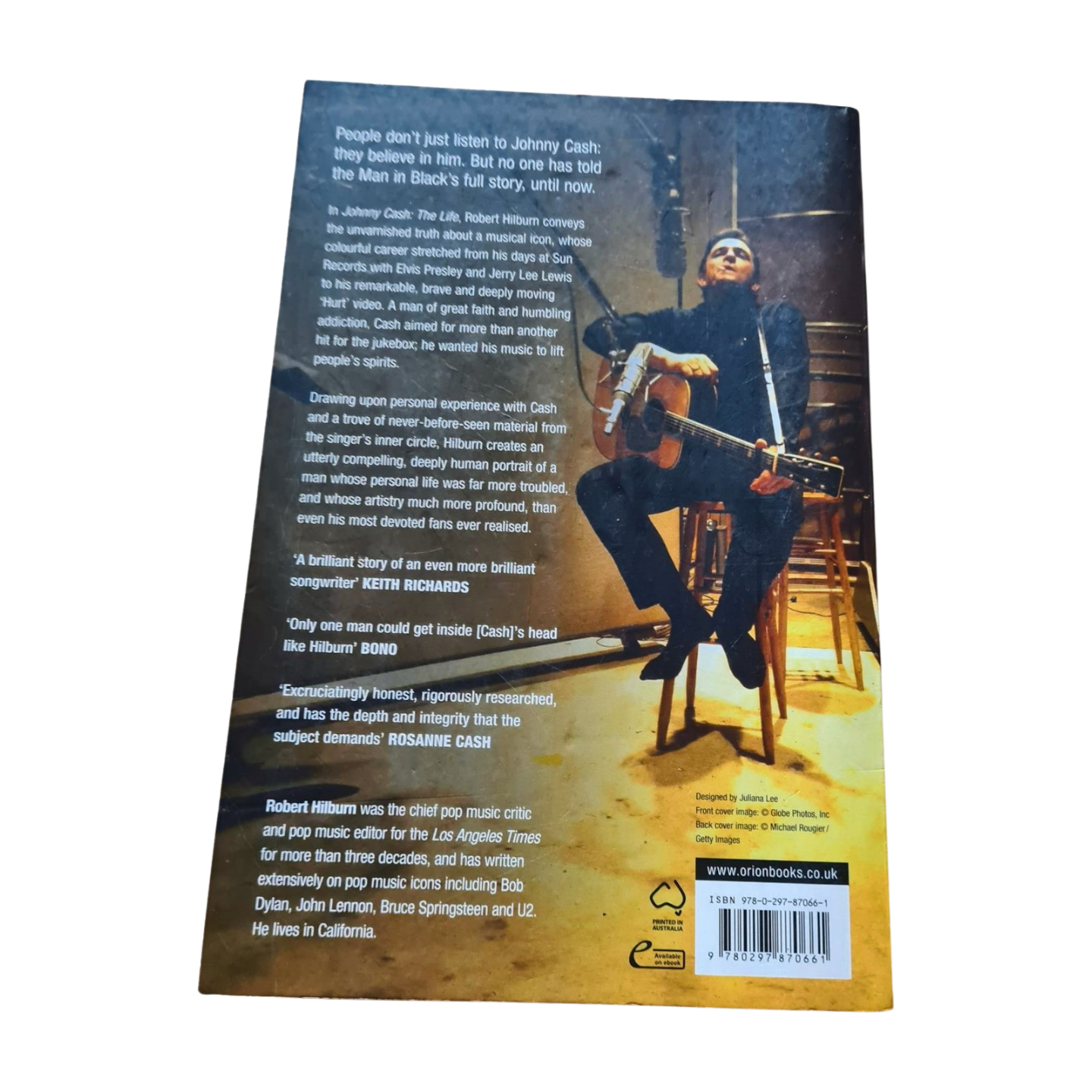 Johnny Cash - The Life - Paperback Book
