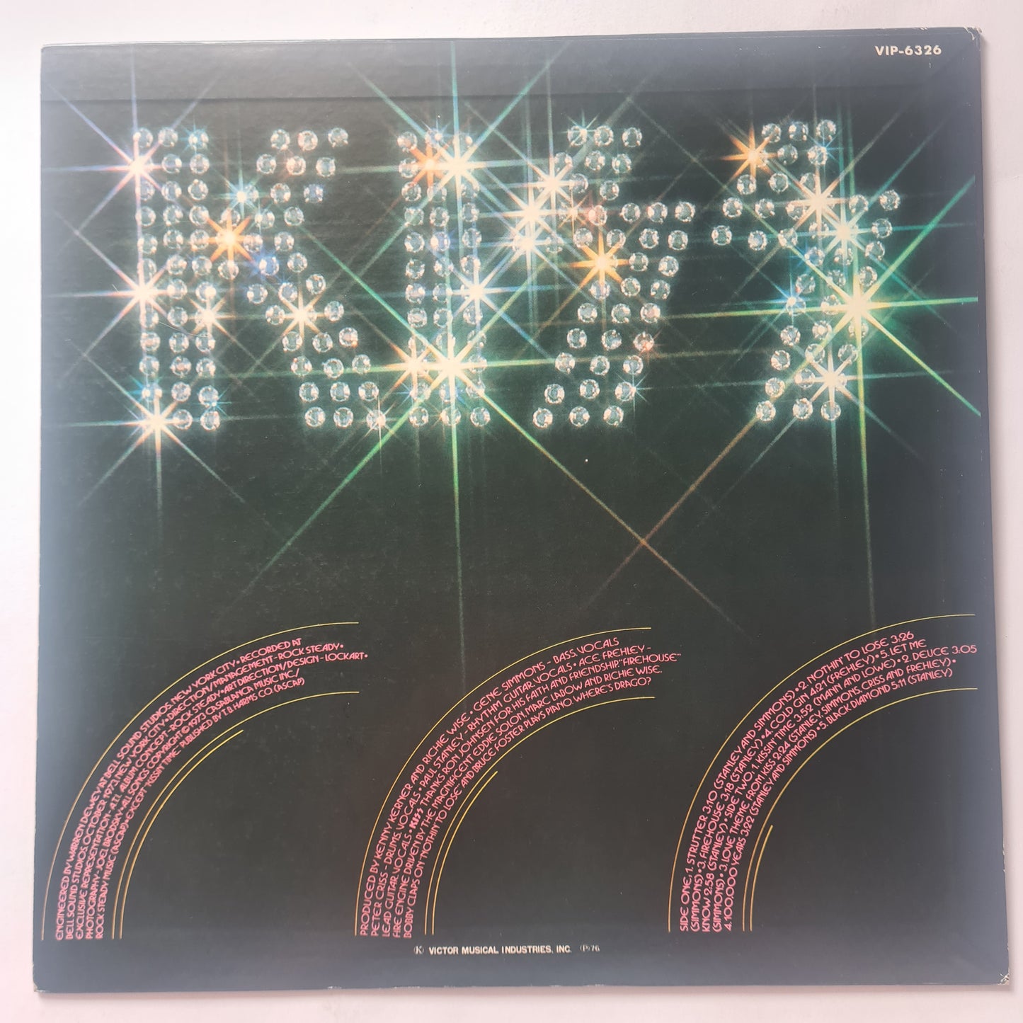 KISS – KISS - 1974 (1977 Japanese Pressing) - Vinyl Record LP