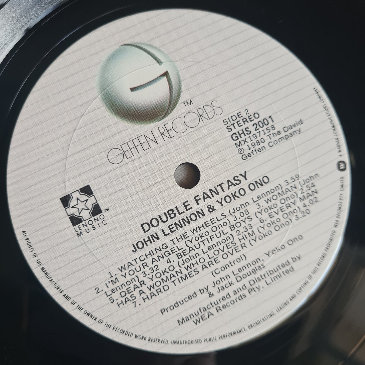 John Lennon (Beatles) – Double Fantasy - 1980 (USA Pressing) - Vinyl Record LP