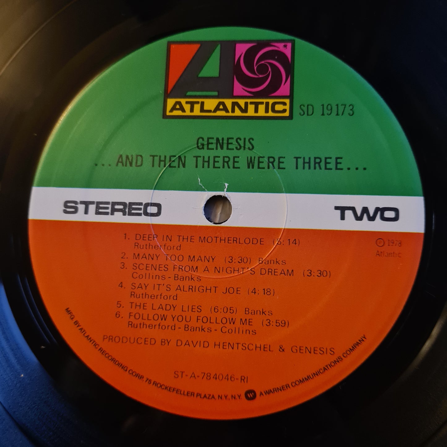 Genesis (Phil Collins) – ...And Then There Were Three... - 1978 (Gatefold) - Vinyl Record LP