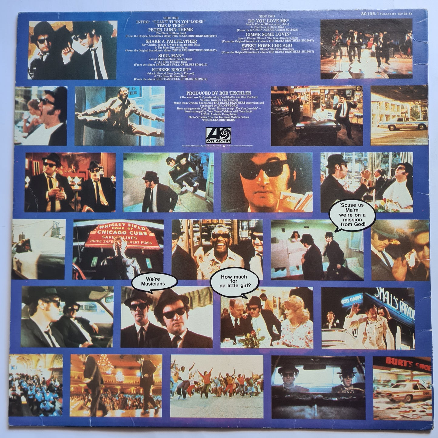 The Blues Brothers – Dancin' Wid Da Blues Brothers- 1983 - Vinyl Record LP