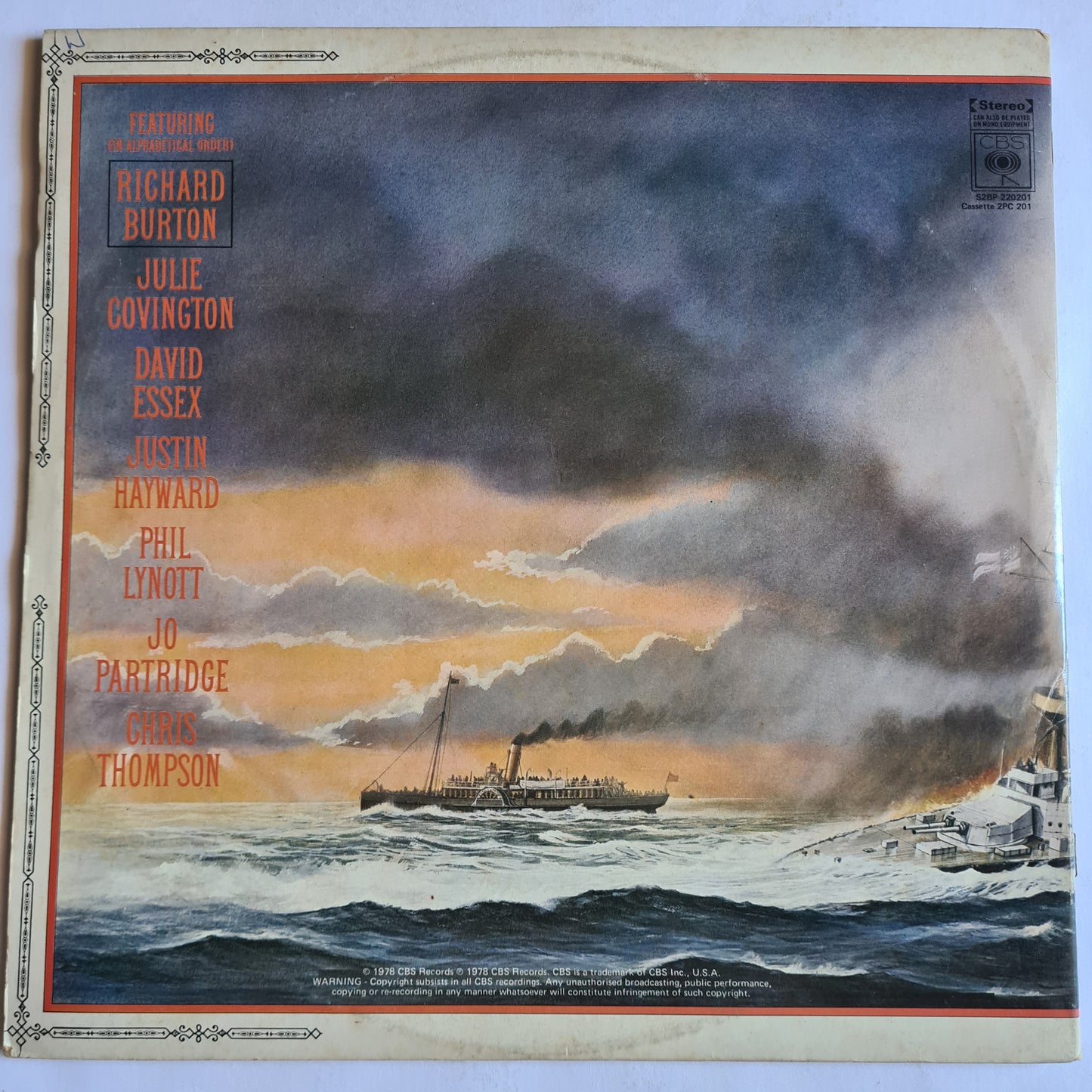 War Of The Worlds – Jeff Wayne's Musical Version Of The War Of The Worlds - 1978 (Gatefold 2LP) - Vinyl Record
