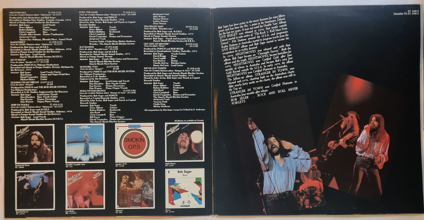 Bob Seger – The Bob Seger Collection (Greatest Hits) - 1979 - Vinyl Record LP