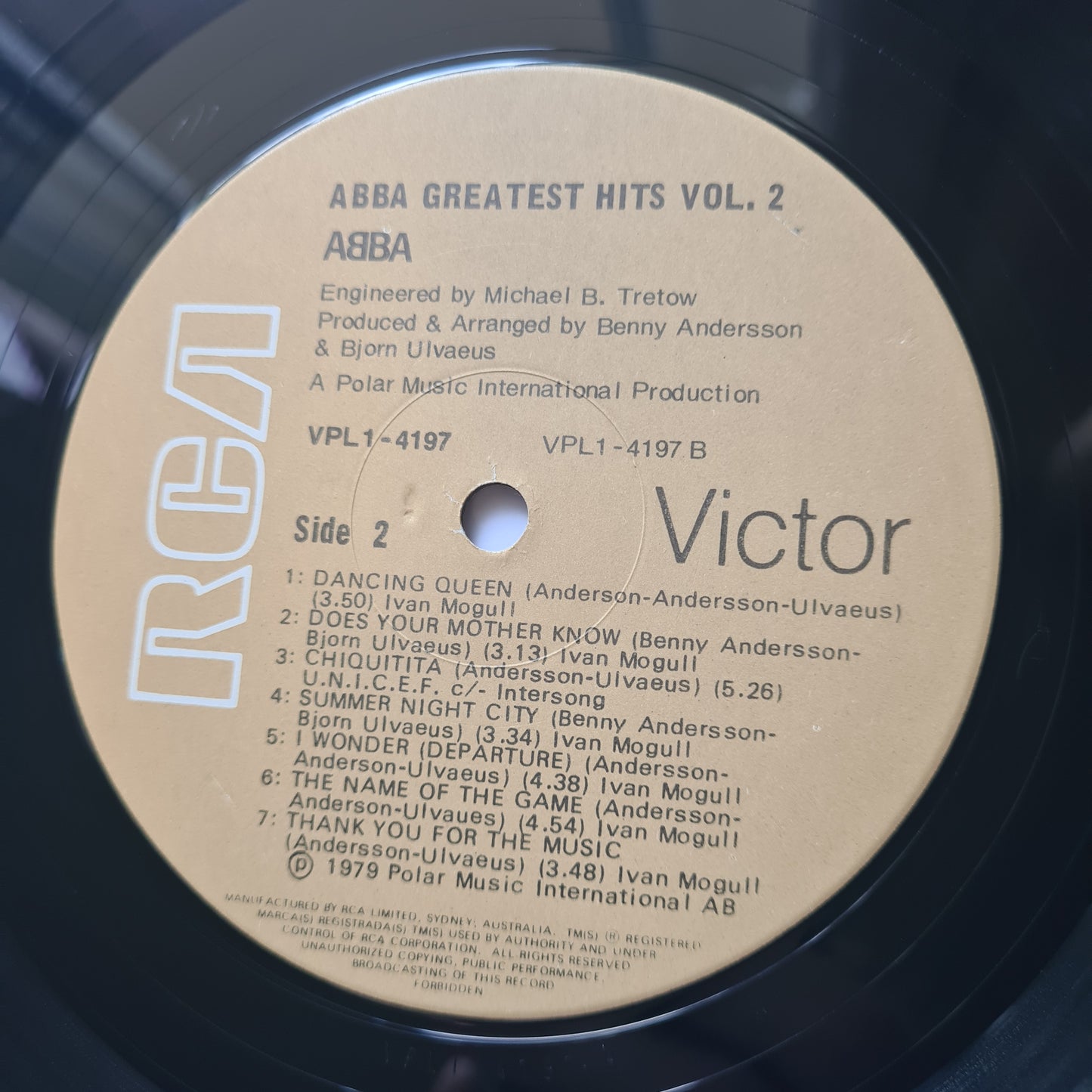 ABBA – Greatest Hits Vol.2 - 1979 (Gatefold) - Vinyl Record LP