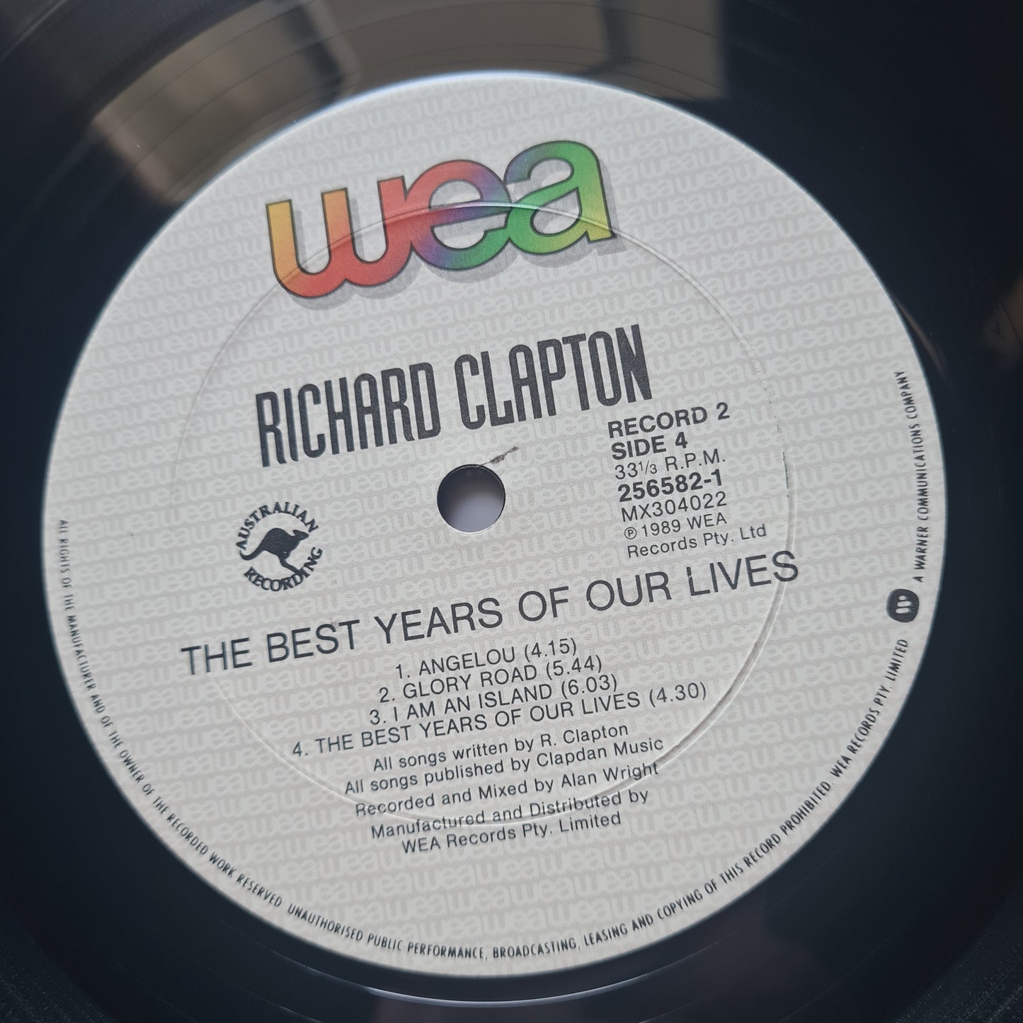 Richard Clapton – The Best Years Of Our Lives - 1989 - 2LP Vinyl Record (NM)
