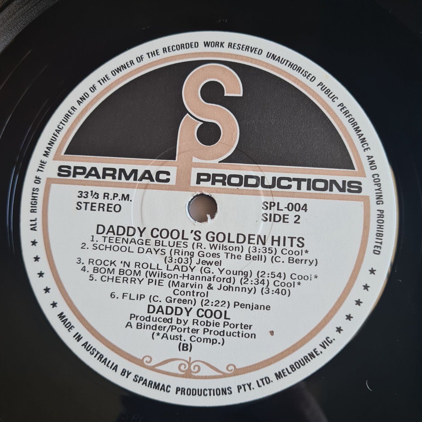 Daddy Cool – Daddy Cool's Golden Hits - 1973 (Gatefold) - Vinyl Record LP