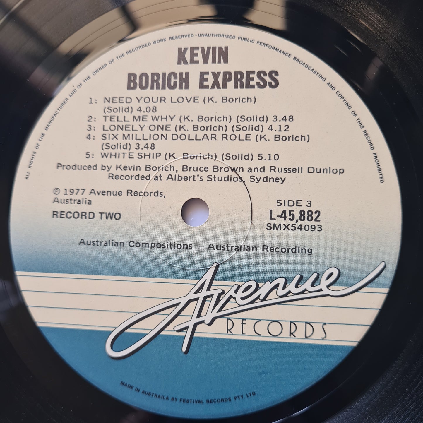 Kevin Borich Express – Kevin Borich Express - 1977 - Vinyl Record LP 2LP (near mint)