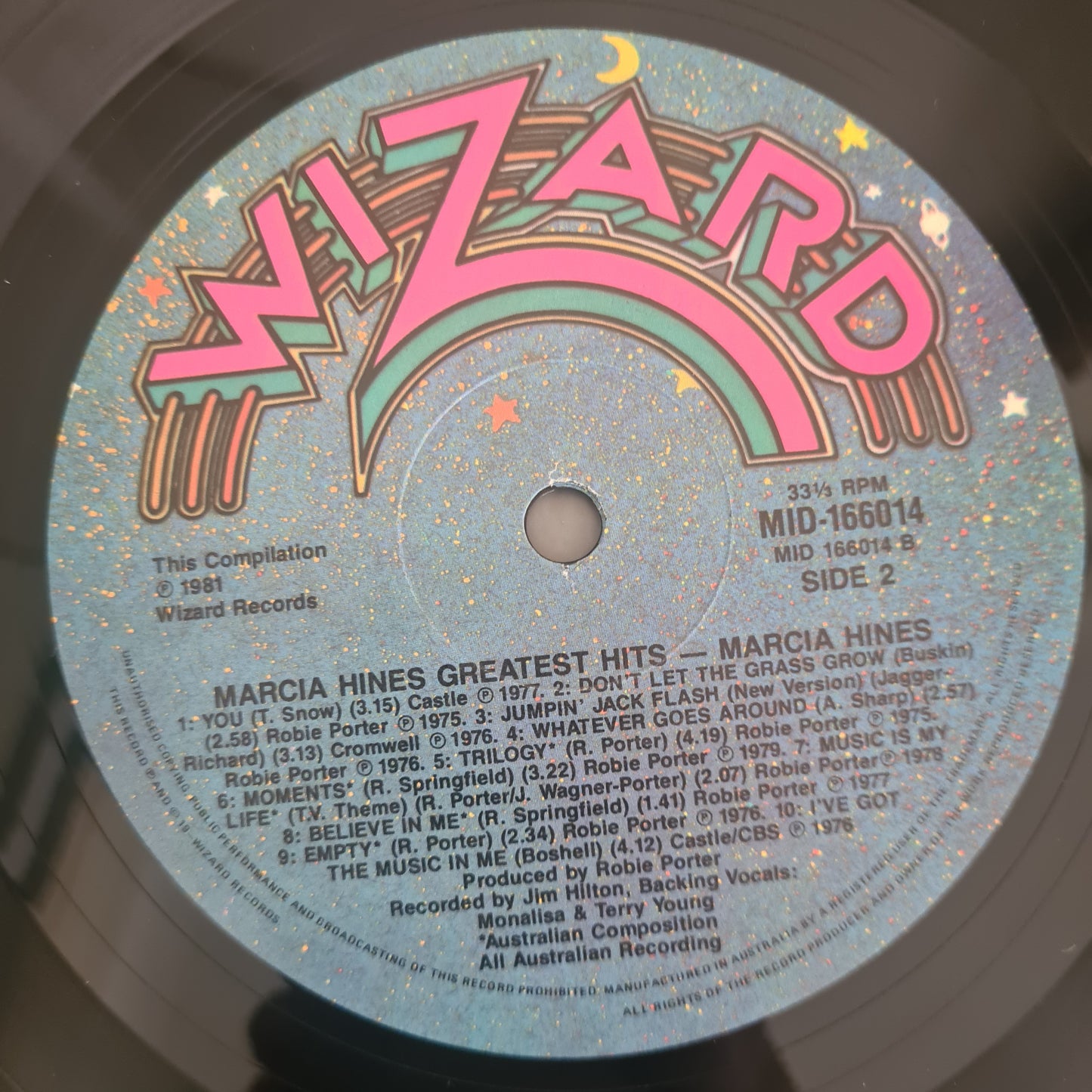 Marcia Hines – Greatest Hits - 1982 - Vinyl Record LP