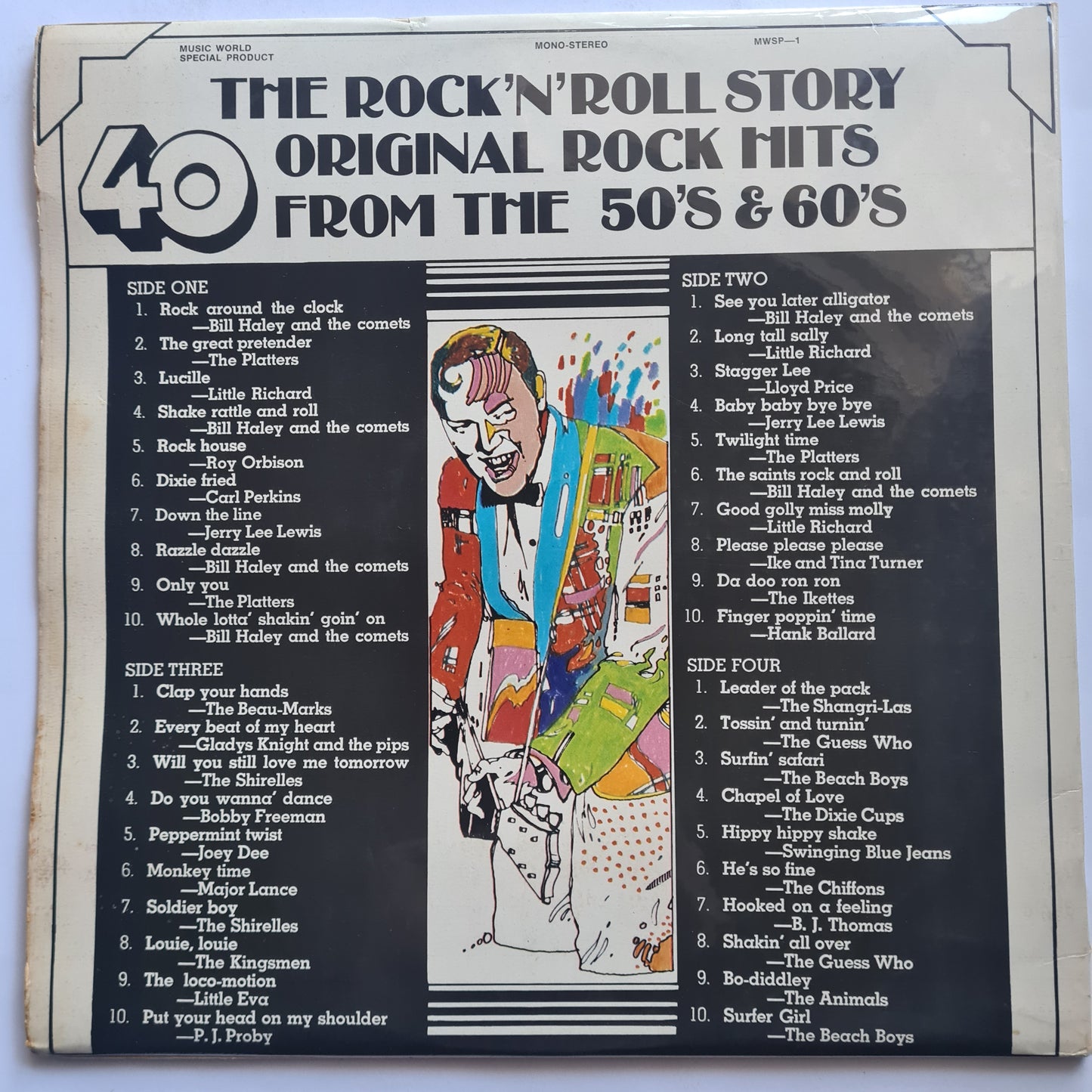 Various Artists – The Rock & Roll Story - 1967 - Vinyl Record 2LP