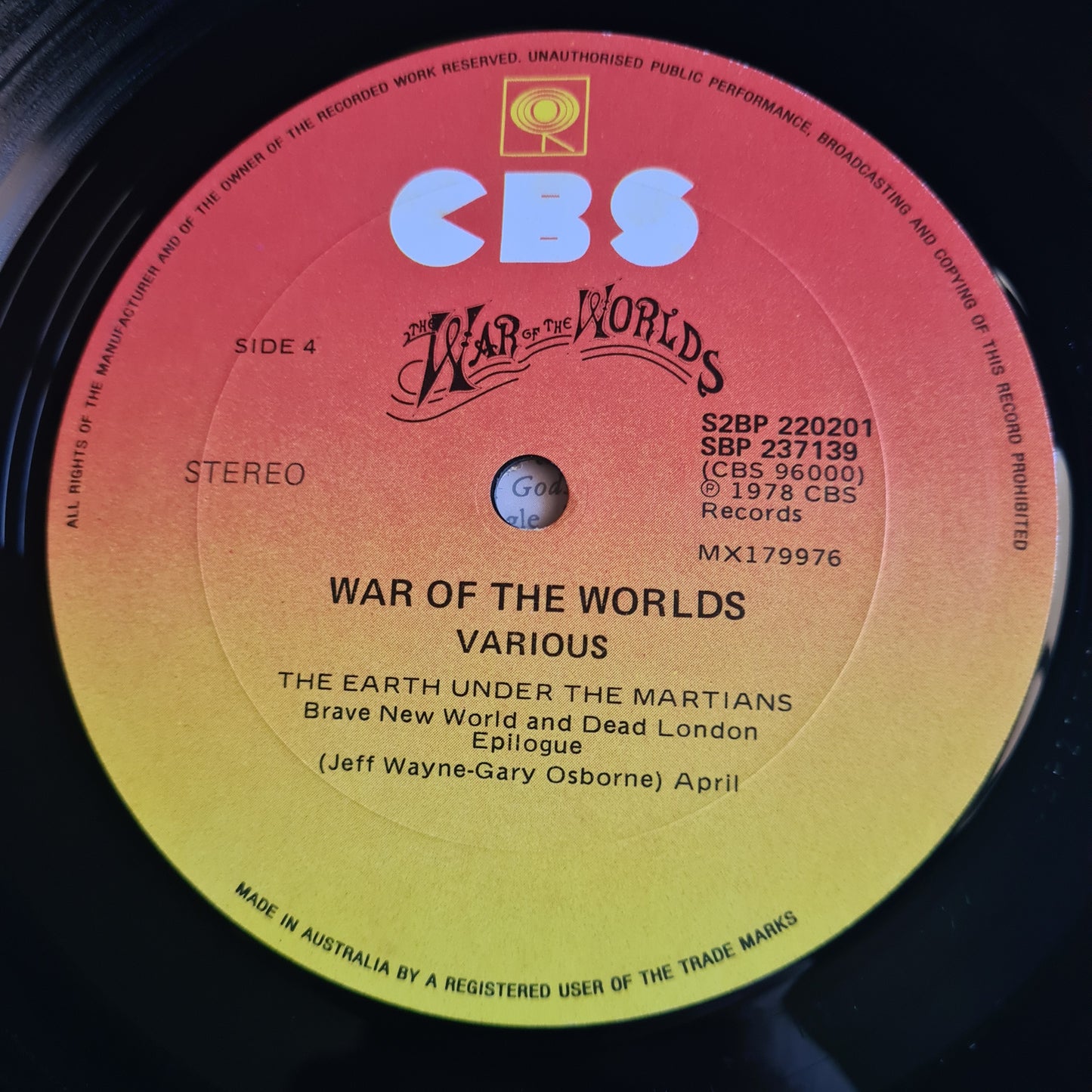 War Of The Worlds – Jeff Wayne's Musical Version Of The War Of The Worlds - 1978 (Gatefold 2LP) - Vinyl Record