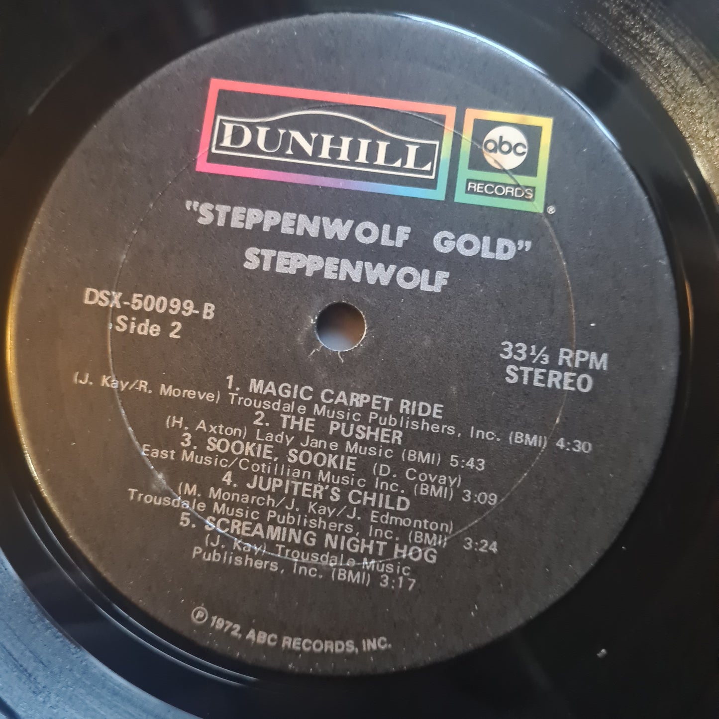 Steppenwolf – Steppenwolf Gold: Their Greatest Hits - 1972 (USA Gatefold Pressing) - Vinyl Record LP