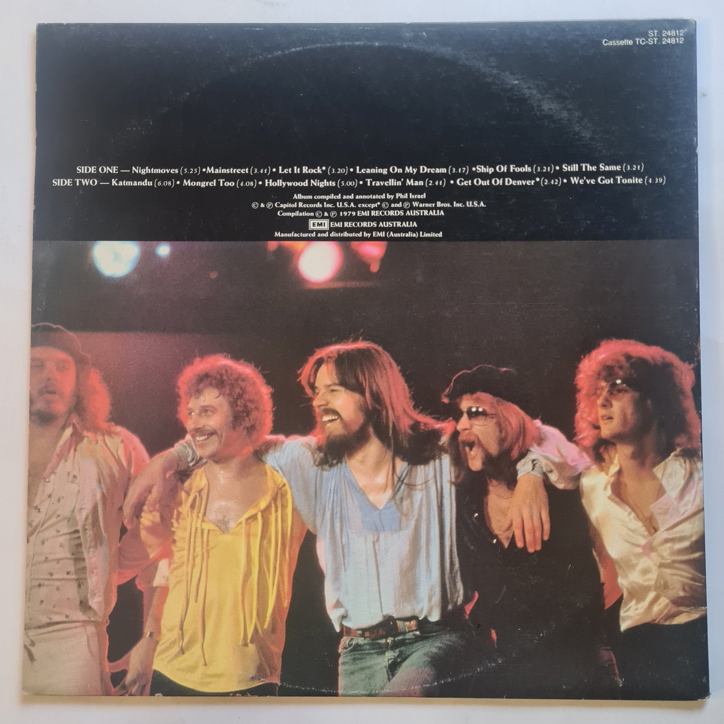Bob Seger – The Bob Seger Collection (Greatest Hits) - 1979 - Vinyl Record LP