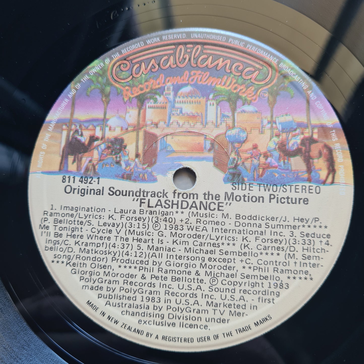 Flashdance – Original Soundtrack From The Motion Picture - 1983 - Vinyl Record LP