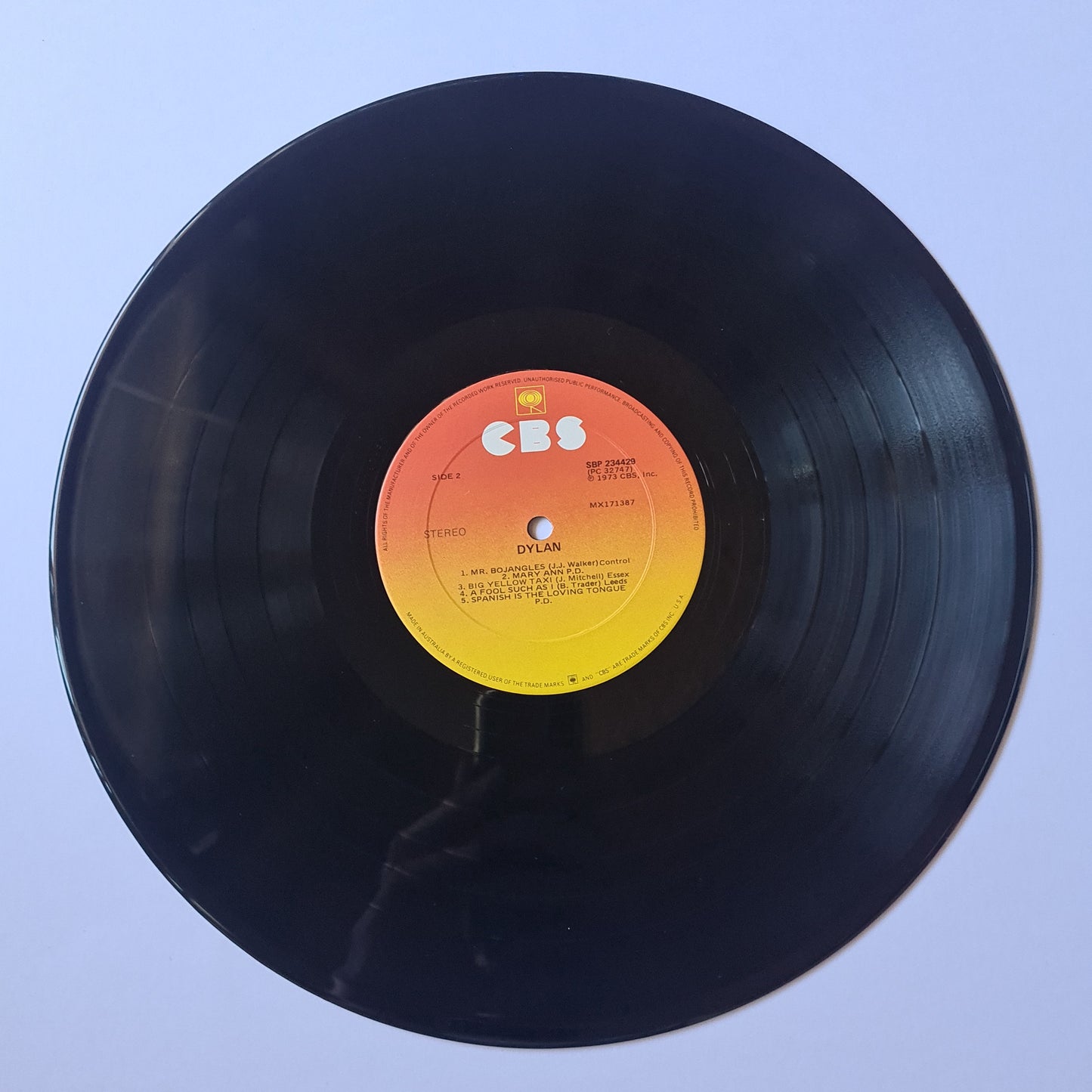 Bob Dylan – Dylan - 1973 - Vinyl Record