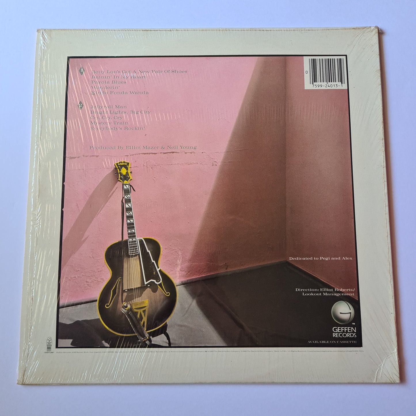 Neil Young – Everybody's Rockin' - 1983 - Vinyl Record