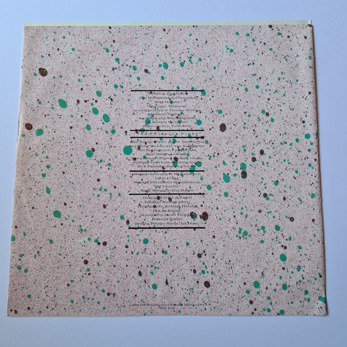 Neil Young – Everybody's Rockin' - 1983 - Vinyl Record