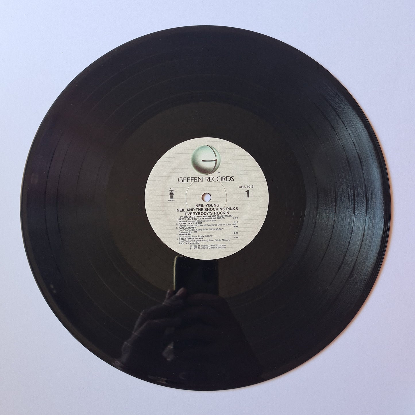 Neil Young – Everybody's Rockin' - 1983 - Vinyl Record