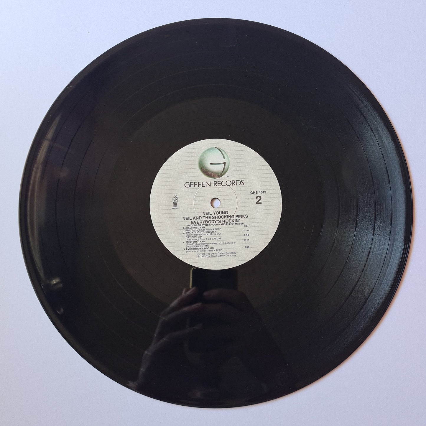 Neil Young – Everybody's Rockin' - 1983 - Vinyl Record