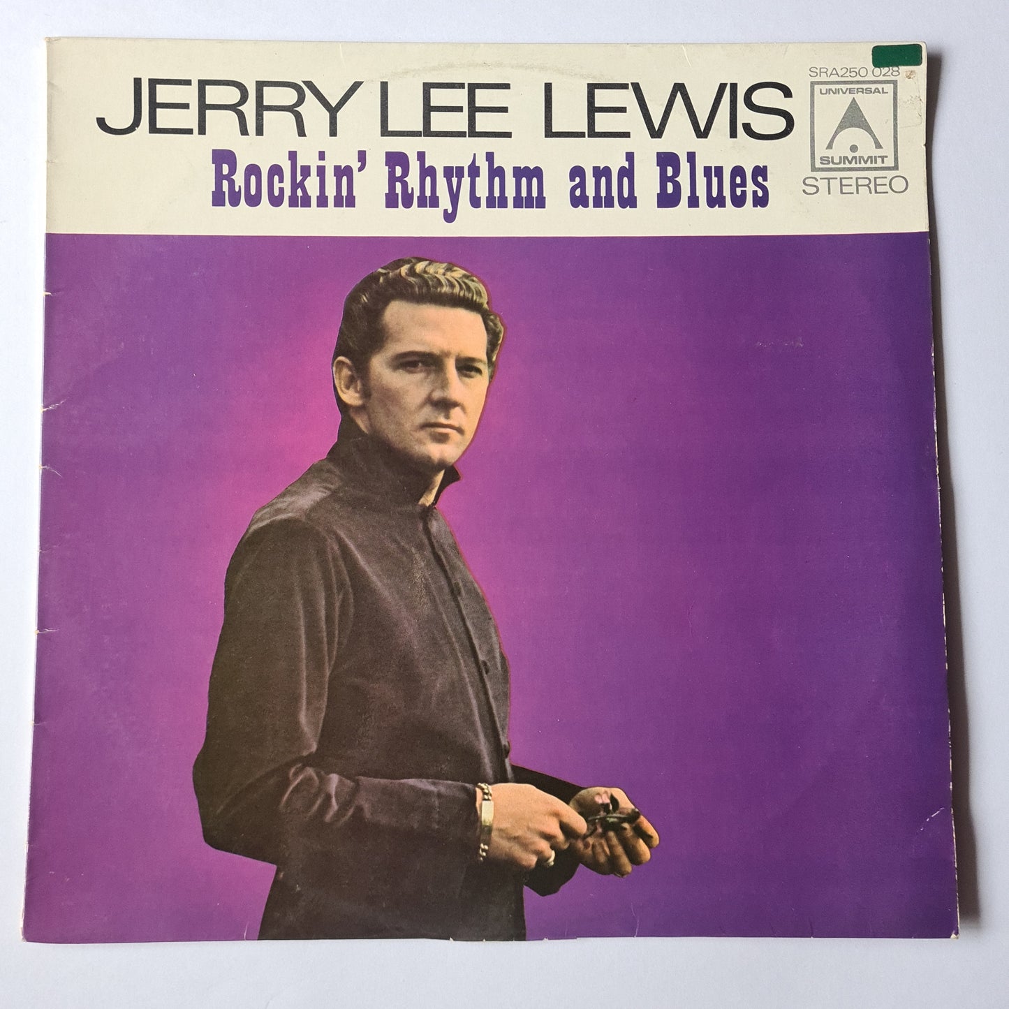 Jerry Lee Lewis– Rockin' Rhythm & Blues - 1969 - Vinyl Record