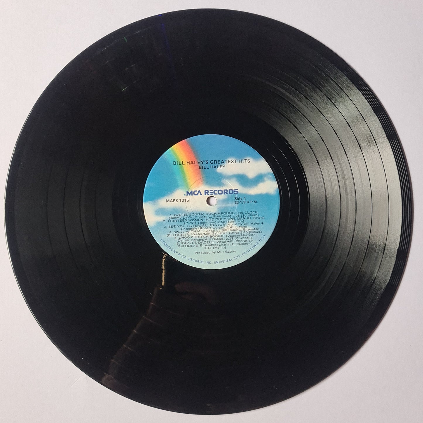 Bill Haley & His Comets– Bill Haley's Greatest Hits - 1969 - Vinyl Record 1