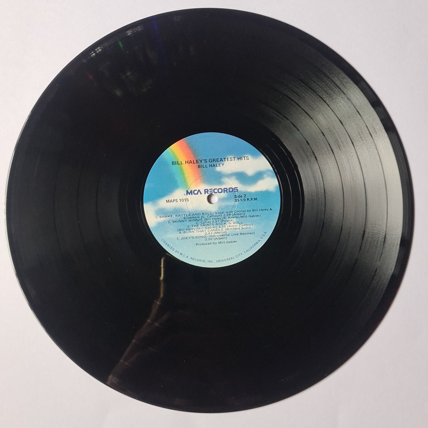 Bill Haley & His Comets– Bill Haley's Greatest Hits - 1969 - Vinyl Record 1