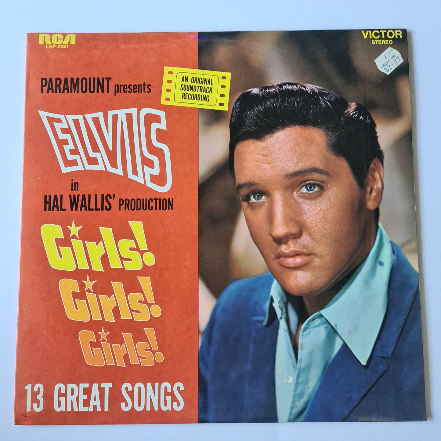 Elvis Presley – Girls! Girls! Girls! - 1976 Pressing - Vinyl Record