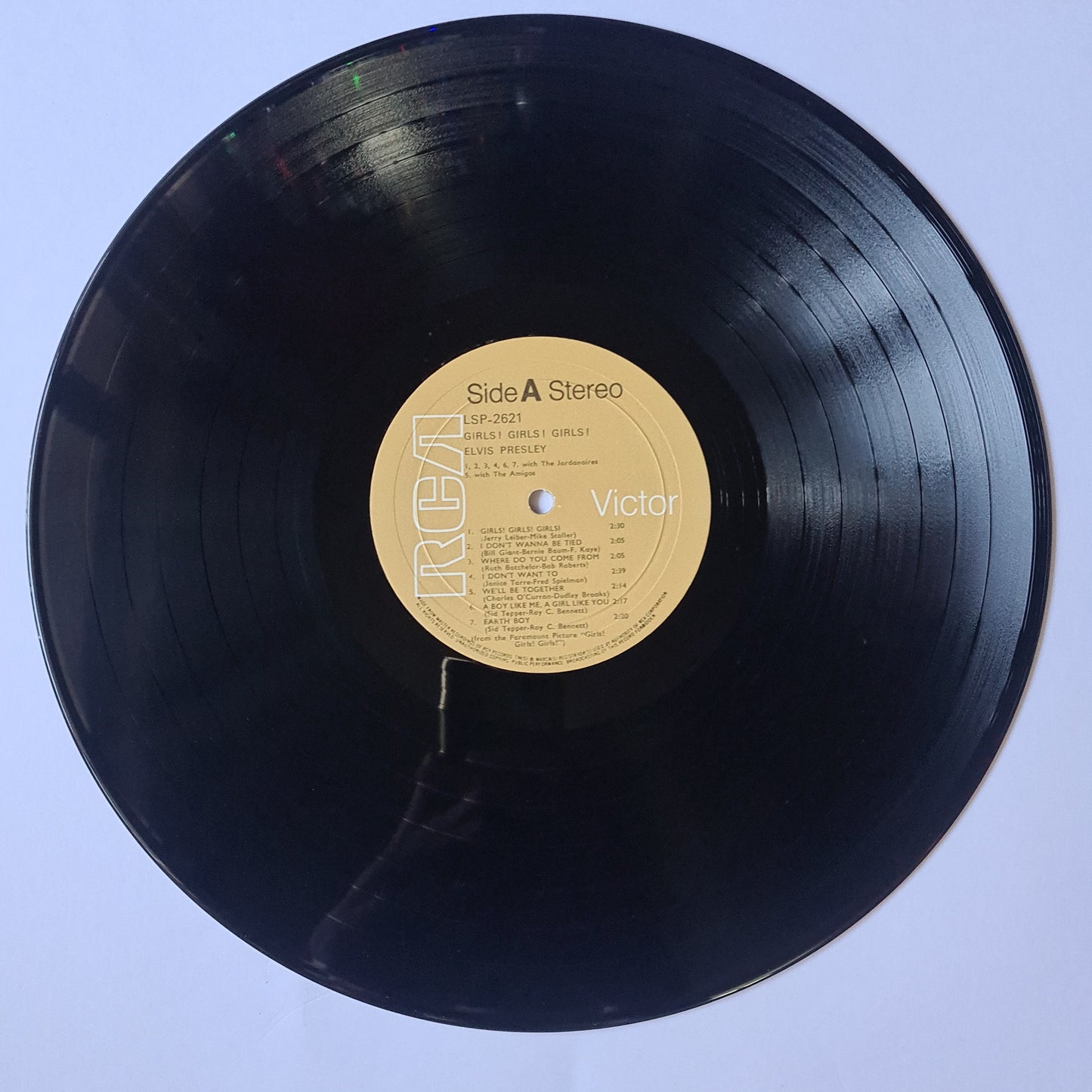Elvis Presley – Girls! Girls! Girls! - 1976 Pressing - Vinyl Record