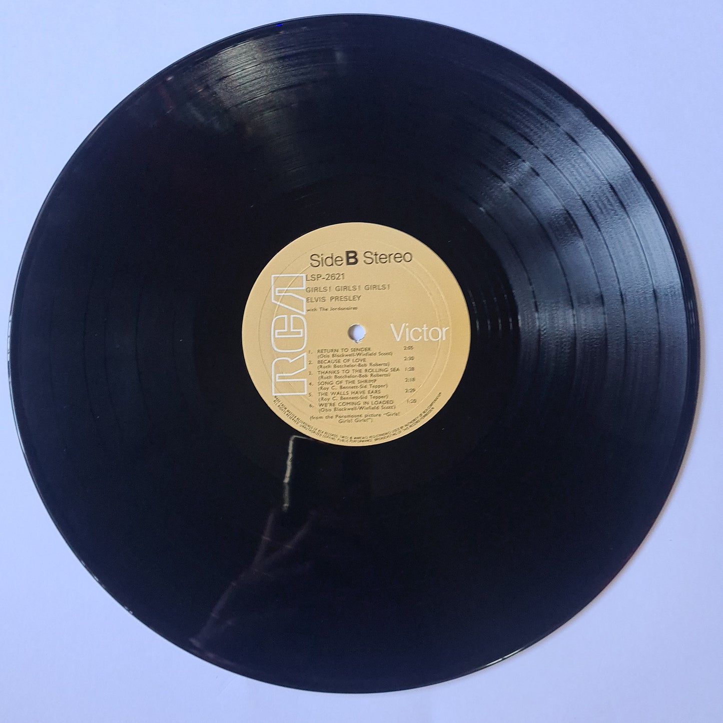 Elvis Presley – Girls! Girls! Girls! - 1976 Pressing - Vinyl Record