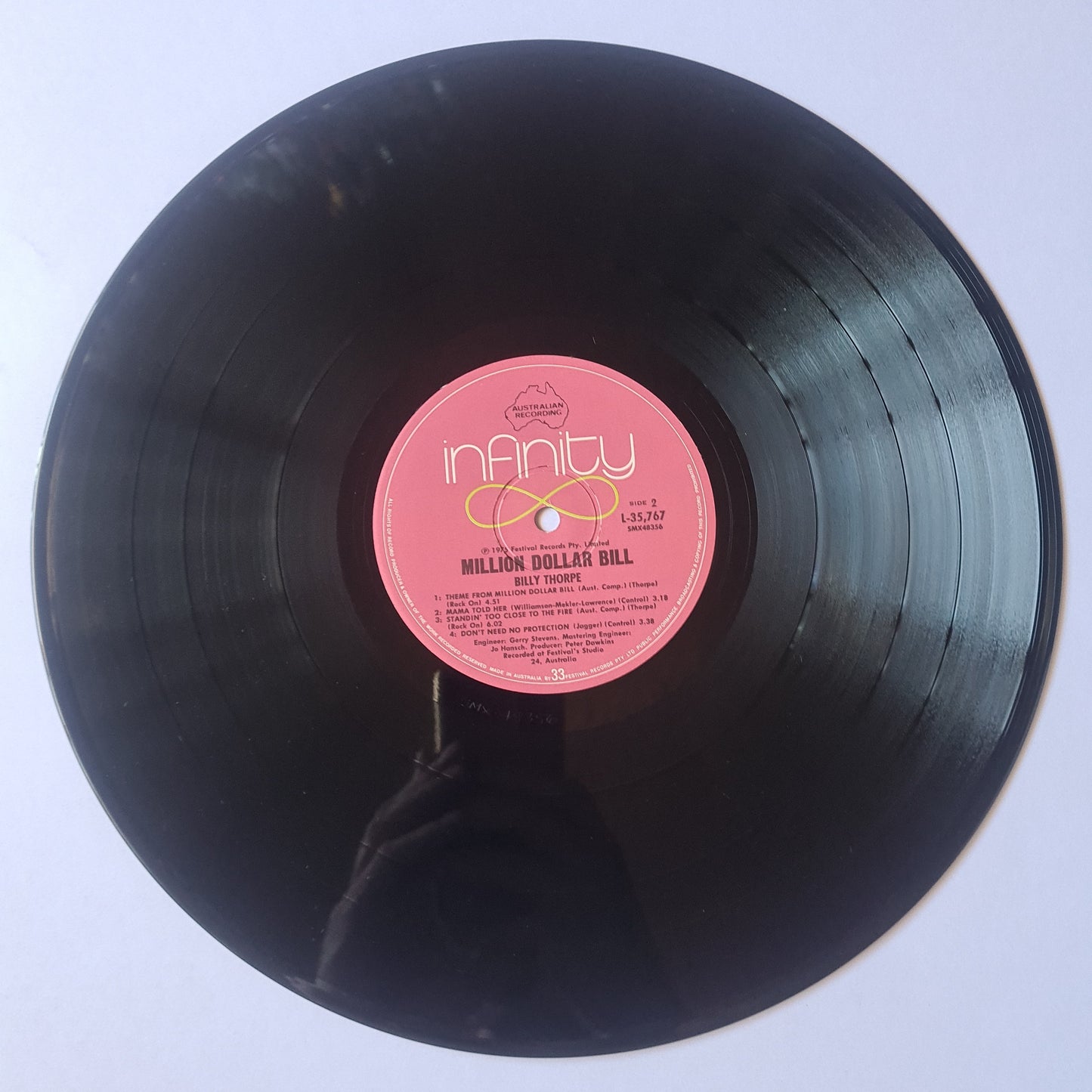 Billy Thorpe – Million Dollar Bill - 1975 (Gatefold) - Vinyl Record LP