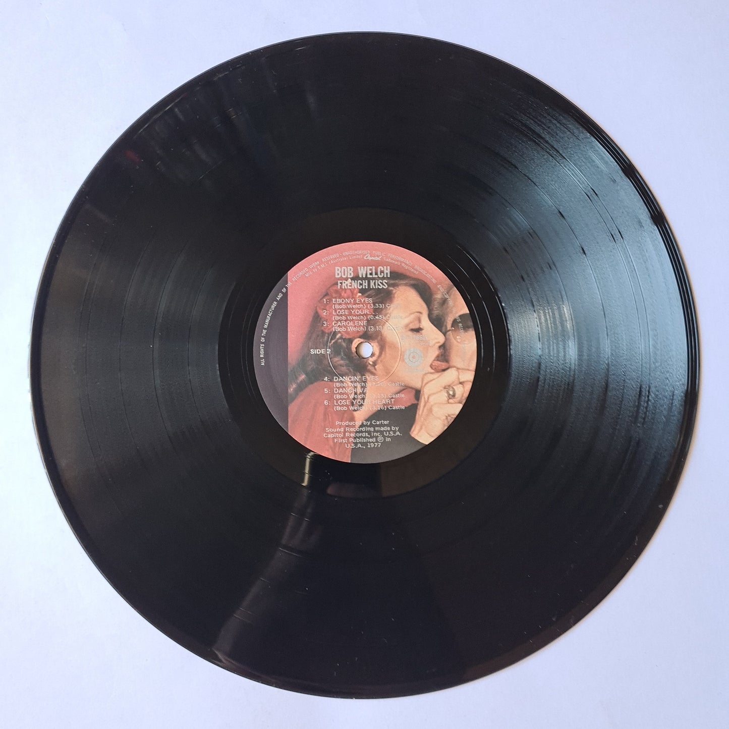 Bob Welch – French Kiss - 1977 - Vinyl Record