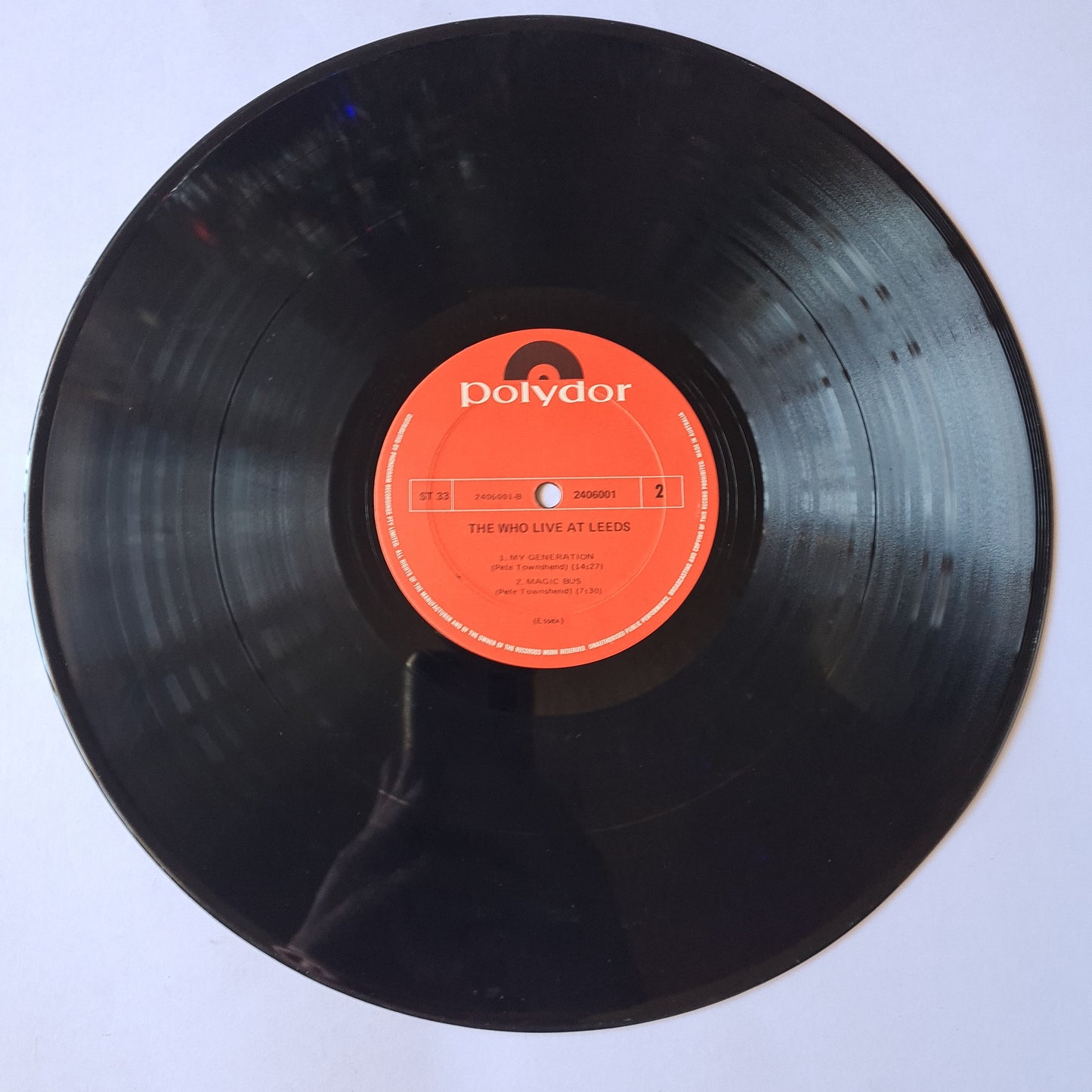 The Who – Live At Leeds - 1970 Pressing - Vinyl Record