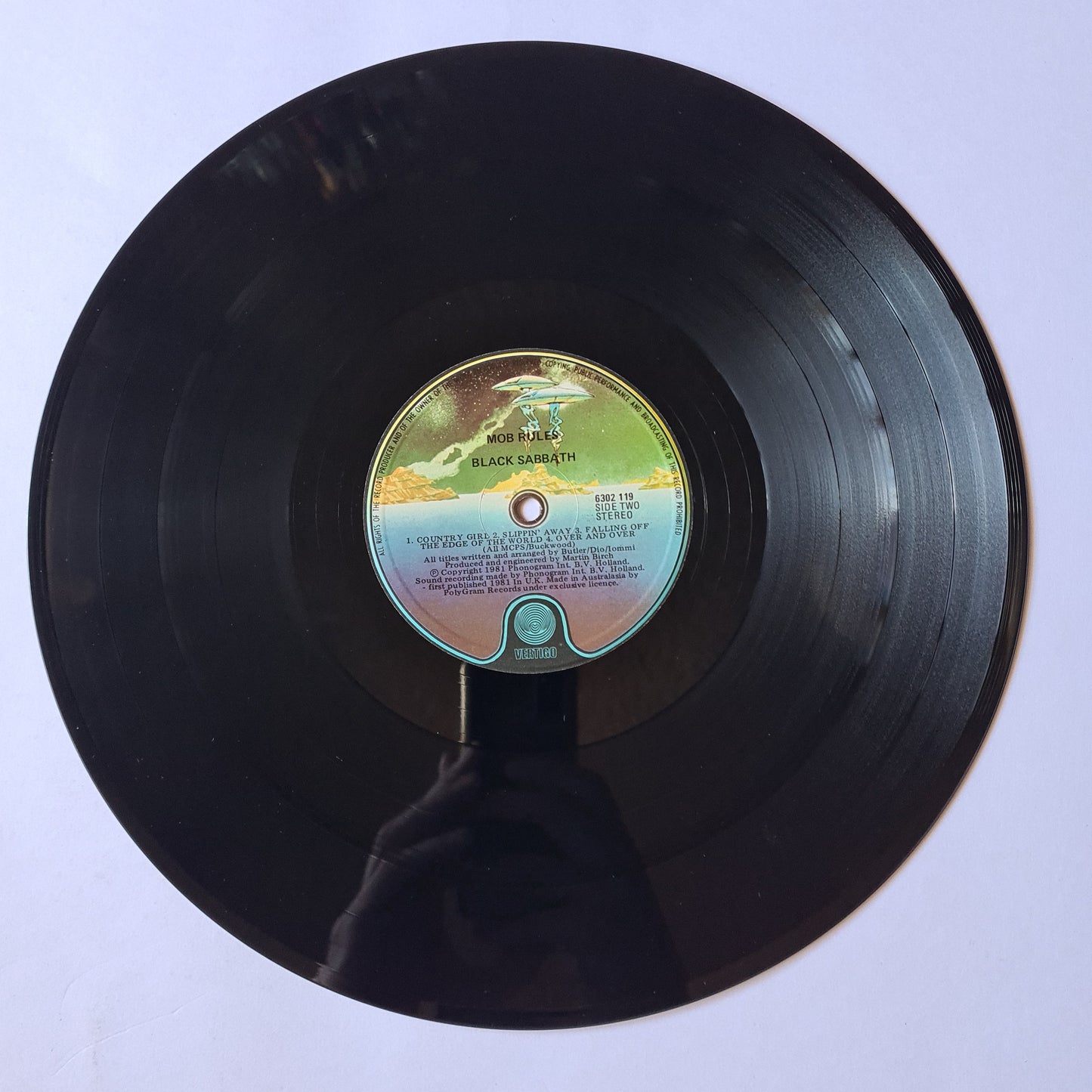 Black Sabbath – Mob Rules - 1981 - Vinyl Record