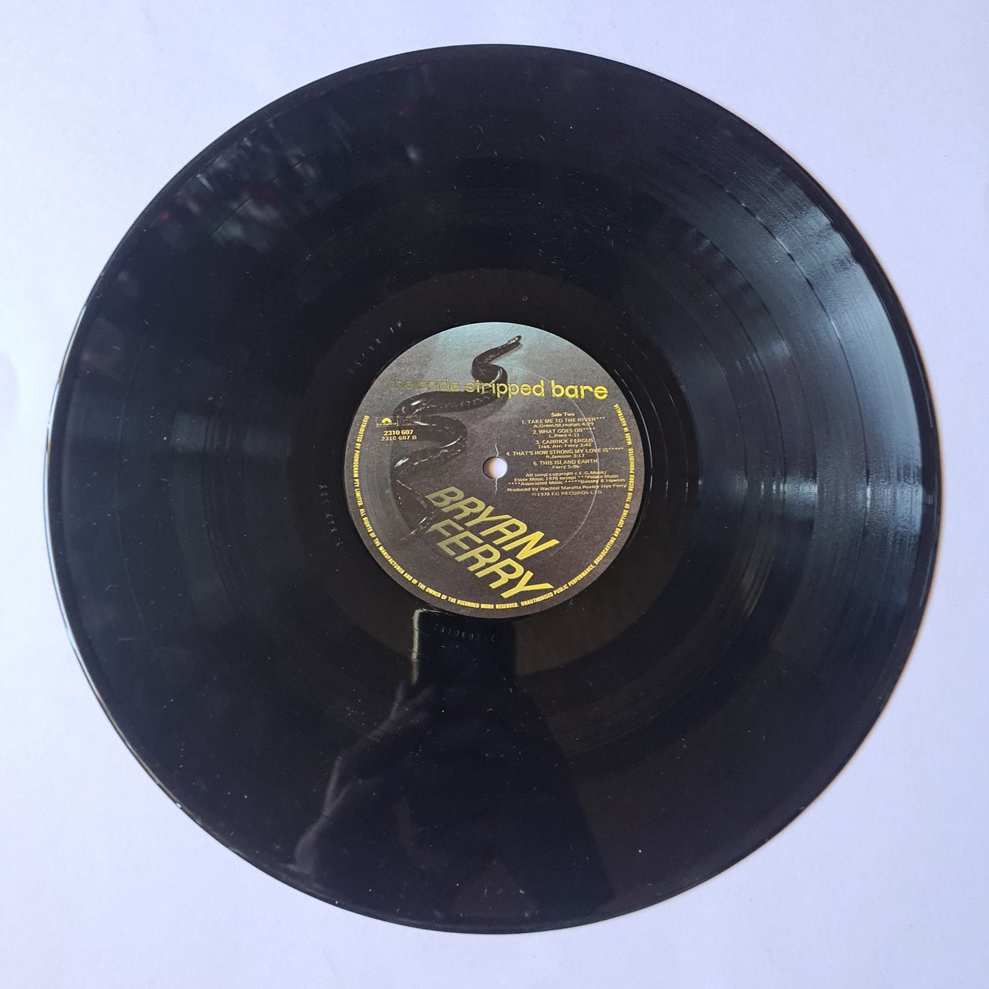 Bryan Ferry – The Bride Stripped Bare - 1978 (Gatefold) - Vinyl Record