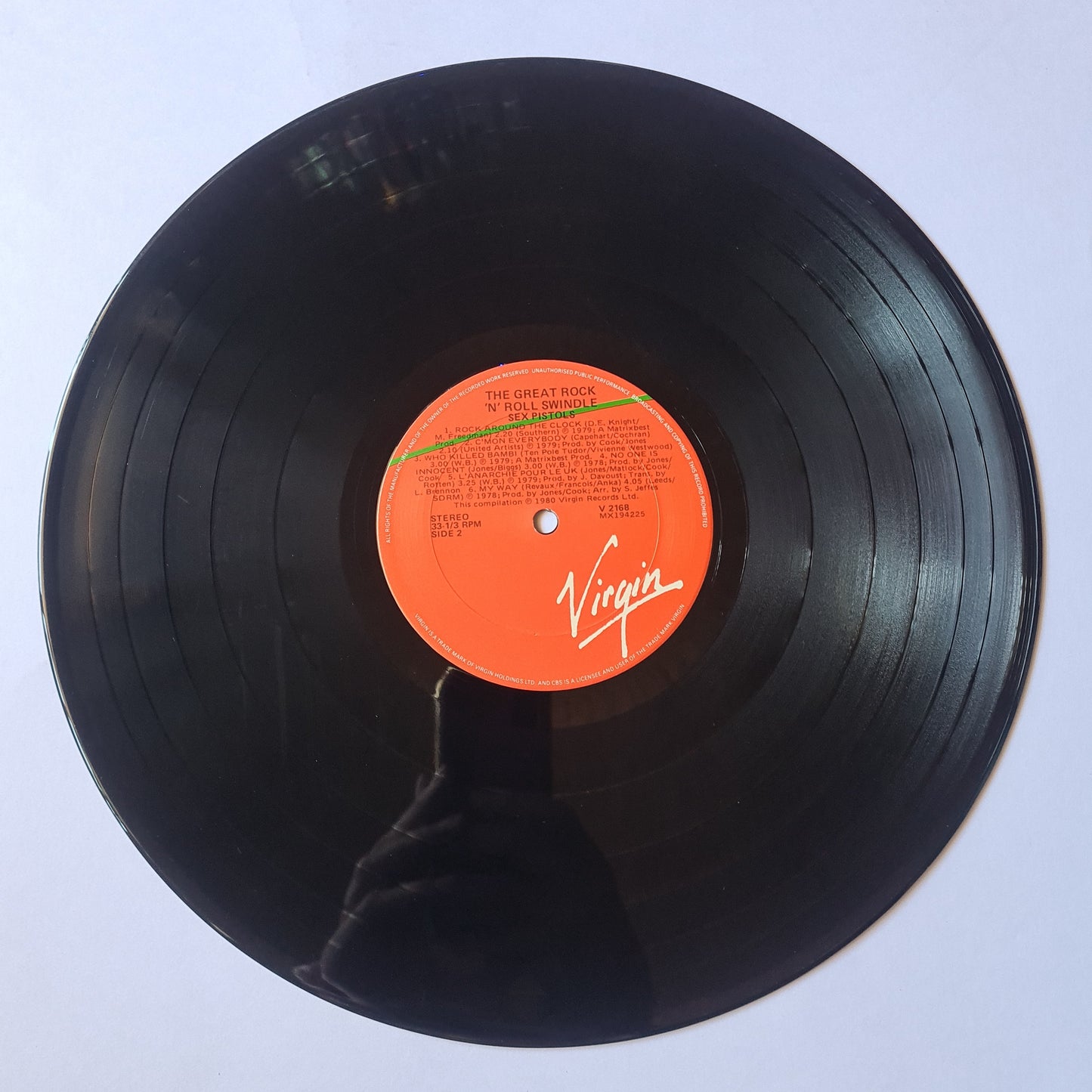 Sex Pistols – The Great Rock 'N' Roll Swindle - 1980 - Vinyl Record